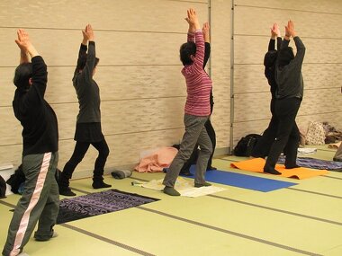 研修会「ヨガ講座」